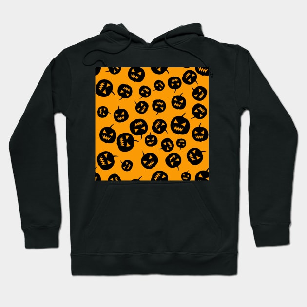 Halloween pumpkins Hoodie by katerinamk